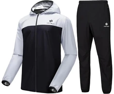 HOTSUIT vyriškas dviejų dalių pirties kostiumas sportui, baltas, S, 513140020