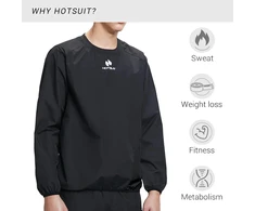 HOTSUIT vyriškas saunos kombinezonas svorio metimui, poliesterinis, L, Sauna suit