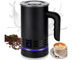 HOTUT elektrinis pieno putų plakiklis 4 režimų, 430 ml, 400 W, modelis 4000880
