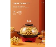 HOUSNAT spragėsių gaminimo aparatas 800 W, 5,5 l, nelimpanti danga, RH-906
