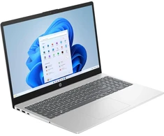 Nešiojamas kompiuteris HP nešiojamasis kompiuteris, 15,6" FHD, Intel N100, 4 GB, 128 GB UFS, Intel UHD, Windows 11 Home, BZ8R0EA