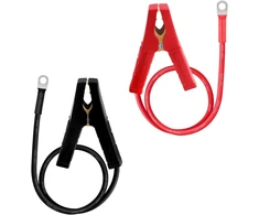 HuaLiSiJi automobilinis akumuliatoriaus krokodilo laidas 12–24 V, 50 cm, 10 mm² HL20240425