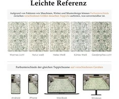 HUGEAR kilimas 90 × 150 cm, žalias, plokščio audimo, polipropilenas, neslystantis X23IU0027