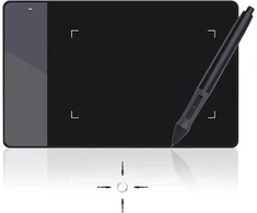 HUION 420 grafinė planšetė su USB jungtimi, 4000 LPI ir 2048 spaudimo lygiais