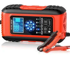 Husgw akumuliatorių įkroviklis 12 V/24 V, 10 A, su LCD ekranu ZYX-J50