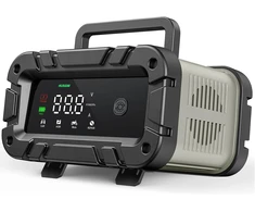 Husgw akumuliatorių įkroviklis 6 A, 12 V / 24 V su LCD ekranu, TK-2500