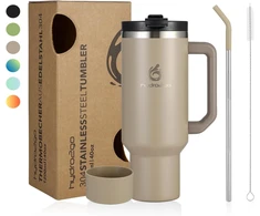 hydro2go termopuodelis 1,2 l su šiaudeliu, rankena ir sandariu dangteliu 40oz Tumbler
