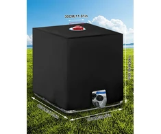 IBS IBC vandens talpos uždangalas, UV atspari 1000 l plėvelė, 120 x 100 x 116 cm, 2 vnt.