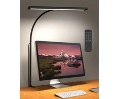 iFalarila LED stalinė lempa su spaustuku, 160 LED, 10 W, TBL727-BK