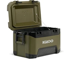 Igloo termoizoliacinis lauko šaldytuvas 49 l, sustiprinta izoliacija, žalias, BMX 52
