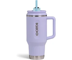 Igloo termopuodelis 900 ml iš nerūdijančiojo plieno su šiaudeliu, 00071403