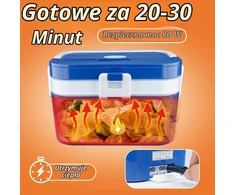 ihakkason elektrinė priešpiečių dėžutė su šildymu 80 W, 1,8 l, 12 V/24 V/220 V