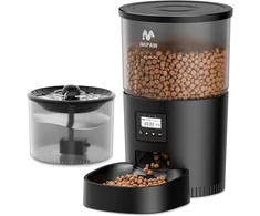 IMIPAW automatinis 2-in-1 pašaras ir vandens fontanas katėms, programuojamas, 3 l talpa, IP-W03K