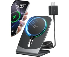 INIU belaidis magnetinis įkroviklis Qi2 15 W su USB-C jungtimi W21-E1