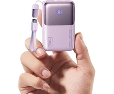 INIU išorinis akumuliatorius 10000 mAh, 45 W, USB-C įėjimas / išėjimas, greitasis įkrovimas, P50