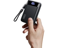 INIU išorinis akumuliatorius 20000 mAh, 22,5 W greitasis įkrovimas, 2 x USB-C, USB-A, juodas, P512