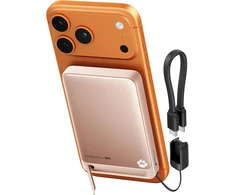 INIU magnetinis išorinis akumuliatorius 10000 mAh, belaidis įkroviklis Qi2, 45 W USB-C, sulankstoma kojelė, modelis P73