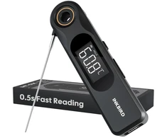 Inkbird skaitmeninis mėsos termometras su dvigubu ekranu, IP65, ultraplona 1,8 mm sonda, IHT-51K