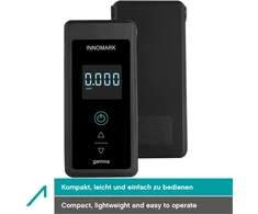 Innomark skaitmeninis alkotesteris Gamma su elektrocheminiu jutikliu ir įspėjimu