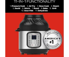 Instant Pot daugiafunkcis maisto gaminimo puodas 7.6 l 1000 W nerūdijantis plienas 140-0042-01-EU