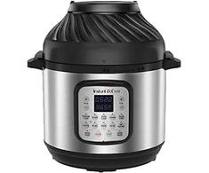 Instant Pot elektrinis greitpuodis ir oro gruzdintuvė, 5.7 l, 1200 W, nerūdijančio plieno korpusas, 140-0044-01-EU