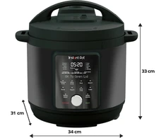 Instant Pot multifunkcinis puodas Duo Plus, 5,7 l talpos, 2300 W, nerūdijantis plienas, DPPC604
