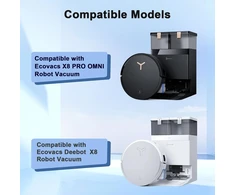 iRobacc roboto dulkių siurblio priedų rinkinys Ecovacs Deebot X8 Omni ir X8 Pro, 21 vnt., SET21-EVCSX8