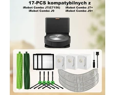 iRobacc roboto dulkių siurblio priedų rinkinys iRobot Roomba Combo J7/J9/10 MAX, 17 vnt., SET17-J7-IROBT-EU