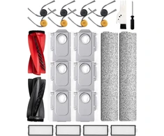 iRobacc roboto dulkių siurblio Qrevo Curv 2 Flow priedų rinkinys, 24 dalių, modelis 1