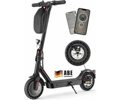 iScooter elektrinis paspirtukas E9tmax, 500 W variklis, 40 km rida, 10 colių nepraduriamos padangos, dviguba amortizacija