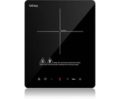 IsEasy nešiojama vienos kaitvietės indukcinė viryklė 2100 W su jutikliniu valdymu
