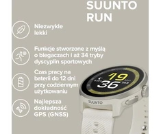 Išmanusis laikrodis Suunto išmanusis sporto laikrodis Run su AMOLED ekranu, GPS, 4 GB atmintimi, pulso ir miego stebėjimu