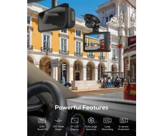 iZEEKER automobilinis vaizdo registratorius 2,5K QHD 1440p, 3 col. IPS, GD100