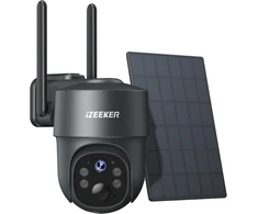 iZEEKER medžioklės kamera 4G LTE 2K PTZ su saulės skydeliu iG500