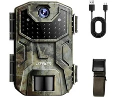 iZEEKER medžioklinė kamera IP66, 32 MP, naktinis matymas, judesio jutiklis, iG200