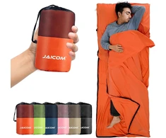Jaicom kelioninis miegmaišio įdėklas 220 x 90 cm, lengvas poliesteris, kompresinė pakuotė, JCMGZD03