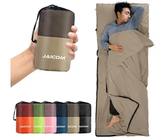Jaicom ultralengvas miegmaišio įdėklas 220 x 90 cm, poliesteris, su užtrauktuku, JCMGZD03
