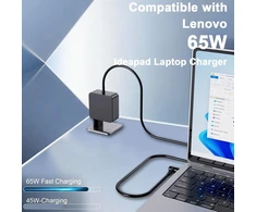 Jeestam nešiojamo kompiuterio maitinimo adapteris 65 W 20 V 3,25 A, apvali jungtis 4.0 x 1,7mm, suderinamas su Lenovo IdeaPad, Flex, V serijos modeliais