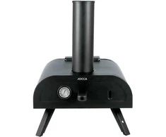Jocca nerūdijančio plieno picos kepimo orkaitė su integruotu termometru, 1500 W, modelis 2373