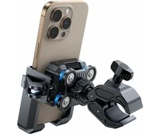 JOYROOM JR-ZS426 dviratinis ir motocyklinis telefono laikiklis, 4 taškų antivibracinė sistema, 4,7–7"