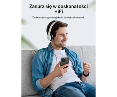 JSAUX 1 m USB-C–3,5 mm garso kabelis su DAC, JSDENZUC23AUBK1M