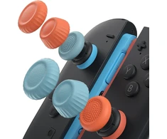JSAUX analoginių valdymo svirtelių antgaliai Nintendo Switch 2 konsolei, neslystantys, GP0404