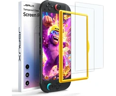 JSAUX matinis 9H ekrano apsauginis stiklas Nintendo Switch 2 konsolei, 2 vnt., GP0124