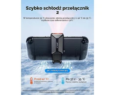 JSAUX Nintendo Switch 2 aušinimo ventiliatorius su USB-C jungtimi, 18 W, GP0201A