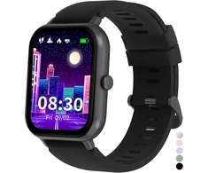 JUBUNRER vaikiškas išmanusis laikrodis IP68, Bluetooth, AMOLED 1,37 colio, pulsas, žingsniamatis