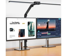 KableRika LED stalinė lempa su spaustuku, 24 W, 1200 lm, 80 cm, ED-ME-001