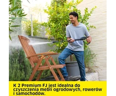 Kärcher aukšto slėgio plovimo įrenginys K 2 Premium FJ, 110 bar, 360 l/h, 4 m žarna, 1.673-537.0