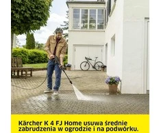 Karcher aukšto slėgio plovimo įrenginys K 4 FJ Home 130 bar 420 l/h 6 m žarna 1.679-562.0