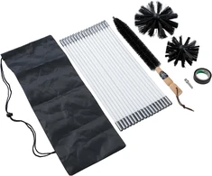 KATSU Tools kamino valymo šepetėlių rinkinys su lanksčiais strypais, 10 ir 15 cm, 312309