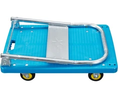 KATSU Tools platforminis plastikinis vežimėlis, sulankstomas, 150 kg keliamoji galia